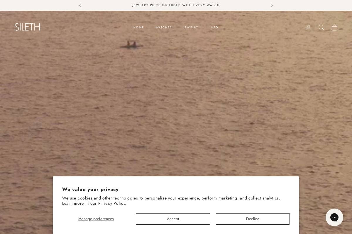 Sileth homepage screenshot