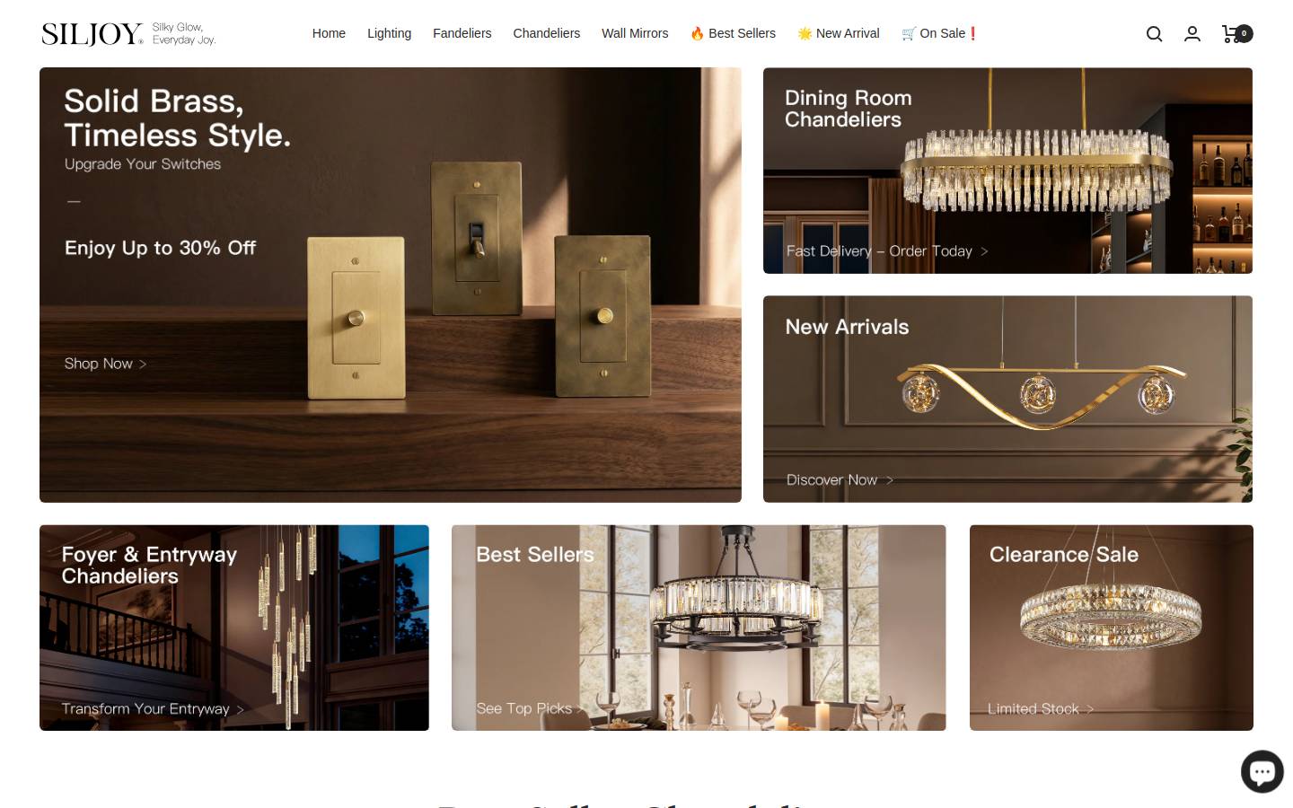 siljoy.com homepage screenshot