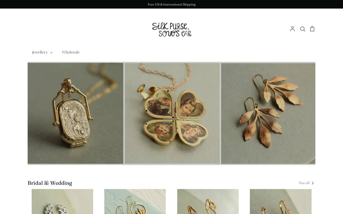 silkpursesowsear.com homepage screenshot