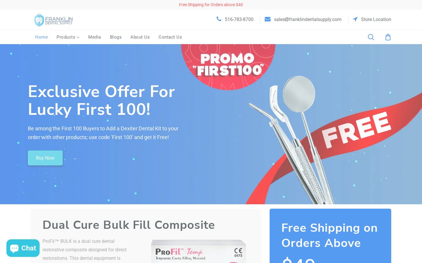 silmetdentalsupply.com homepage screenshot