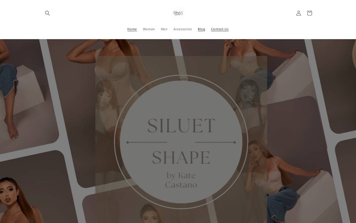 siluetshape.com homepage screenshot