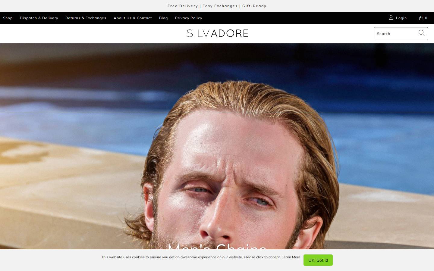 silvadore.com homepage screenshot