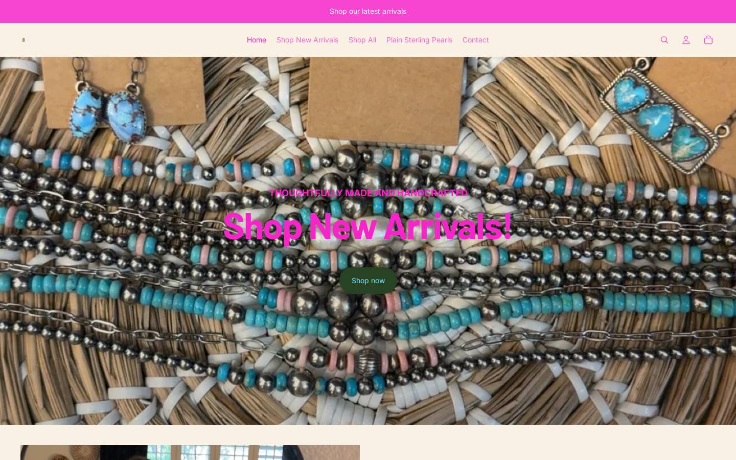 silverandstitch.com homepage screenshot