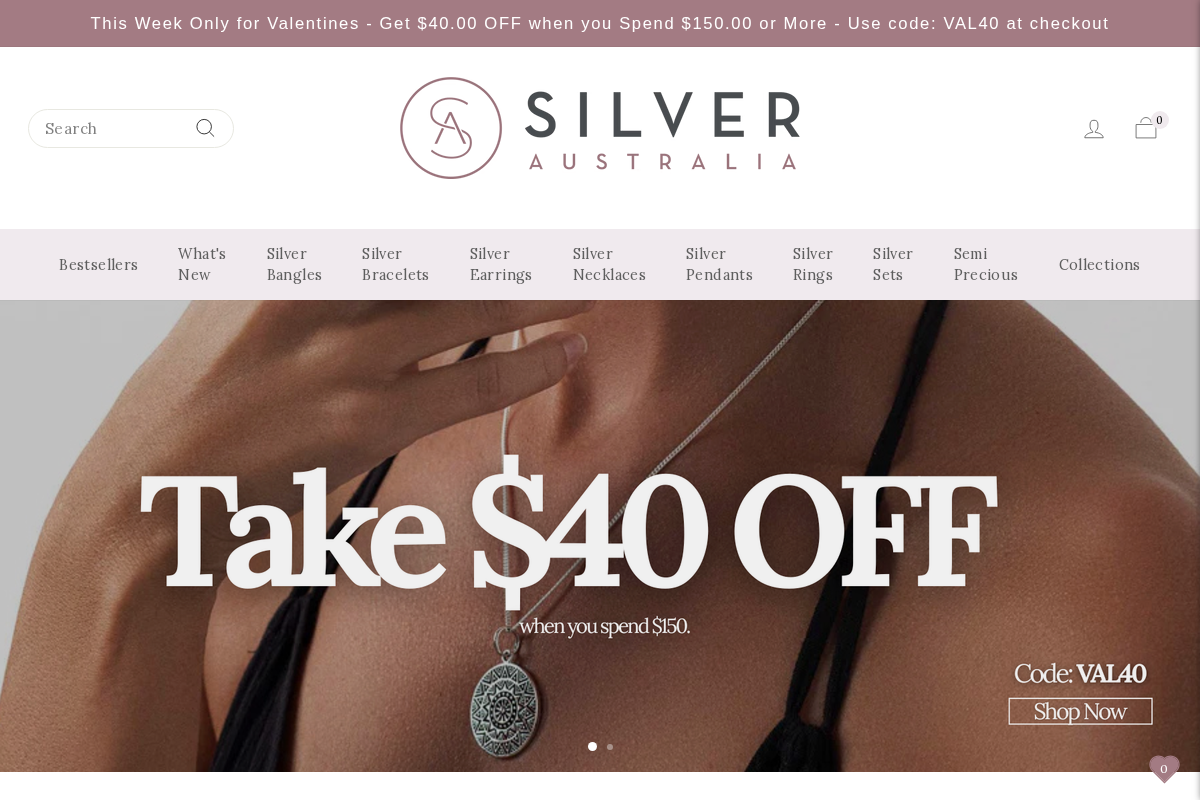 Silveraustralia homepage screenshot