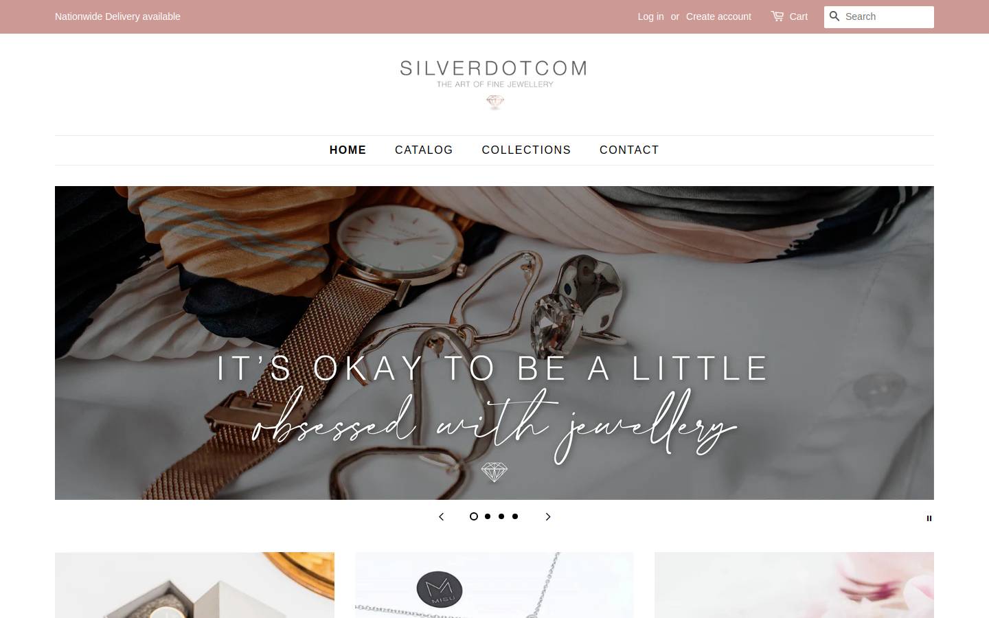 silverdotcom.online homepage screenshot