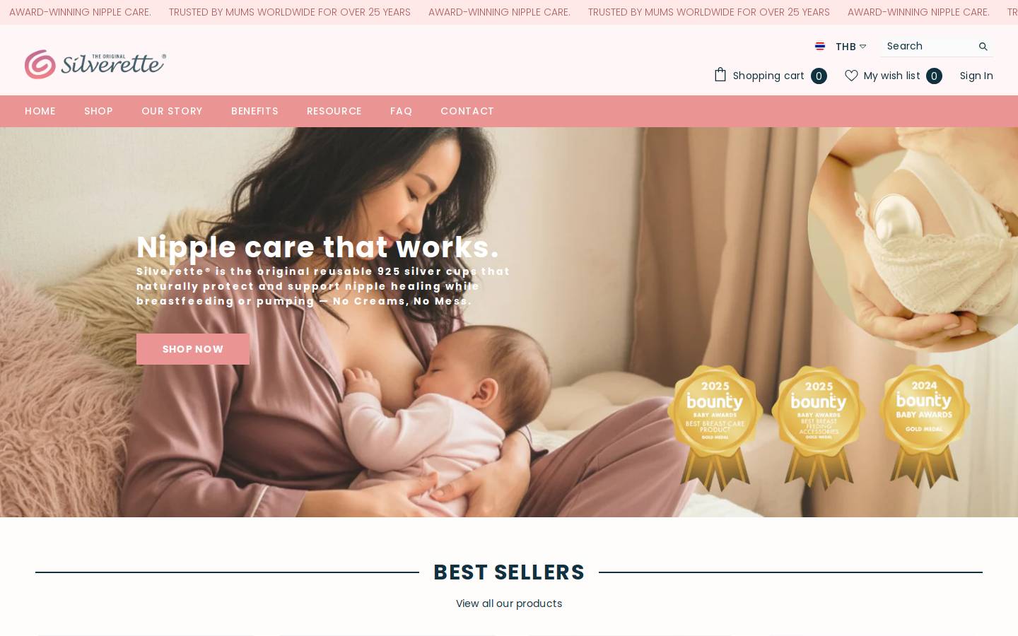 silverettethailand.com homepage screenshot