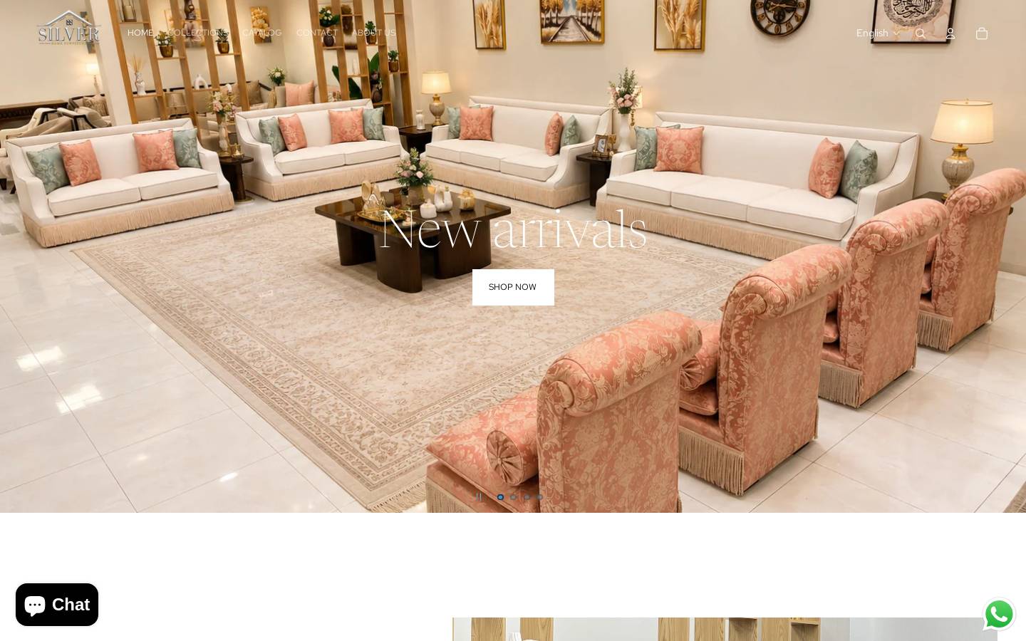 silverhome.net homepage screenshot