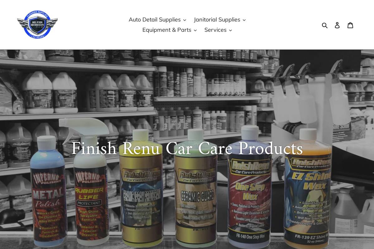 silverhorizonsupply.com homepage screenshot