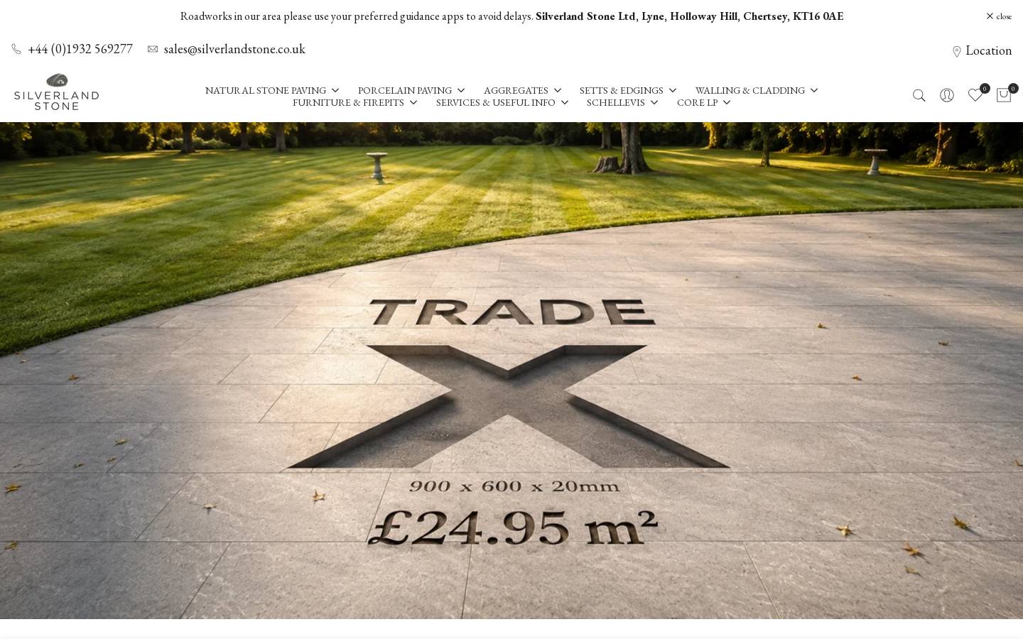 Silverland Stone Ltd homepage screenshot