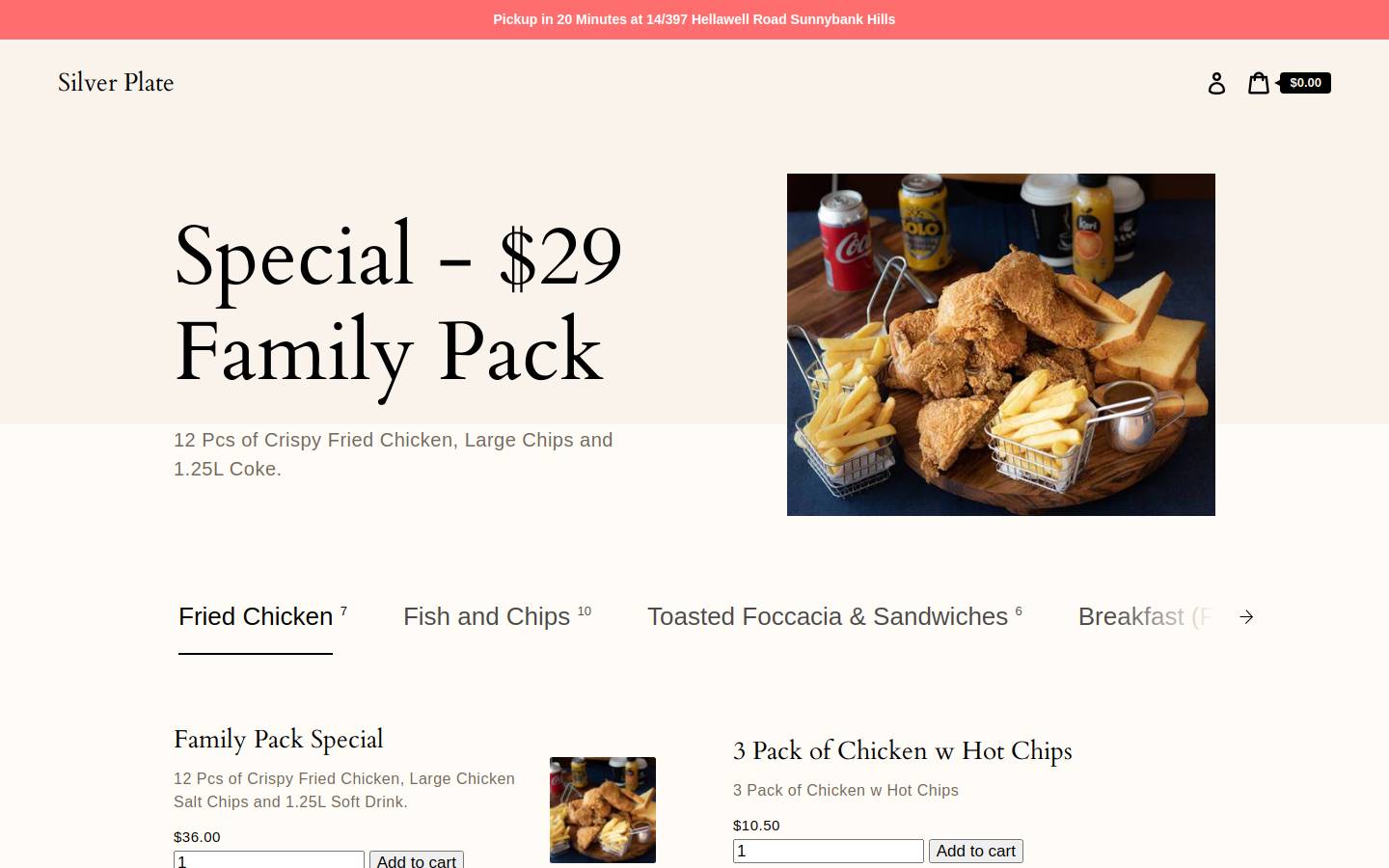 silverplate.com.au homepage screenshot