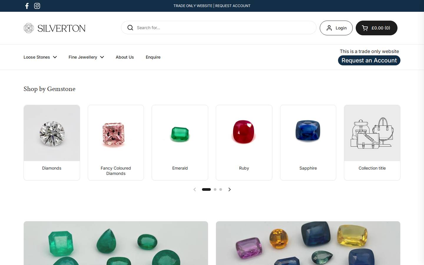 silvertonltd.com homepage screenshot