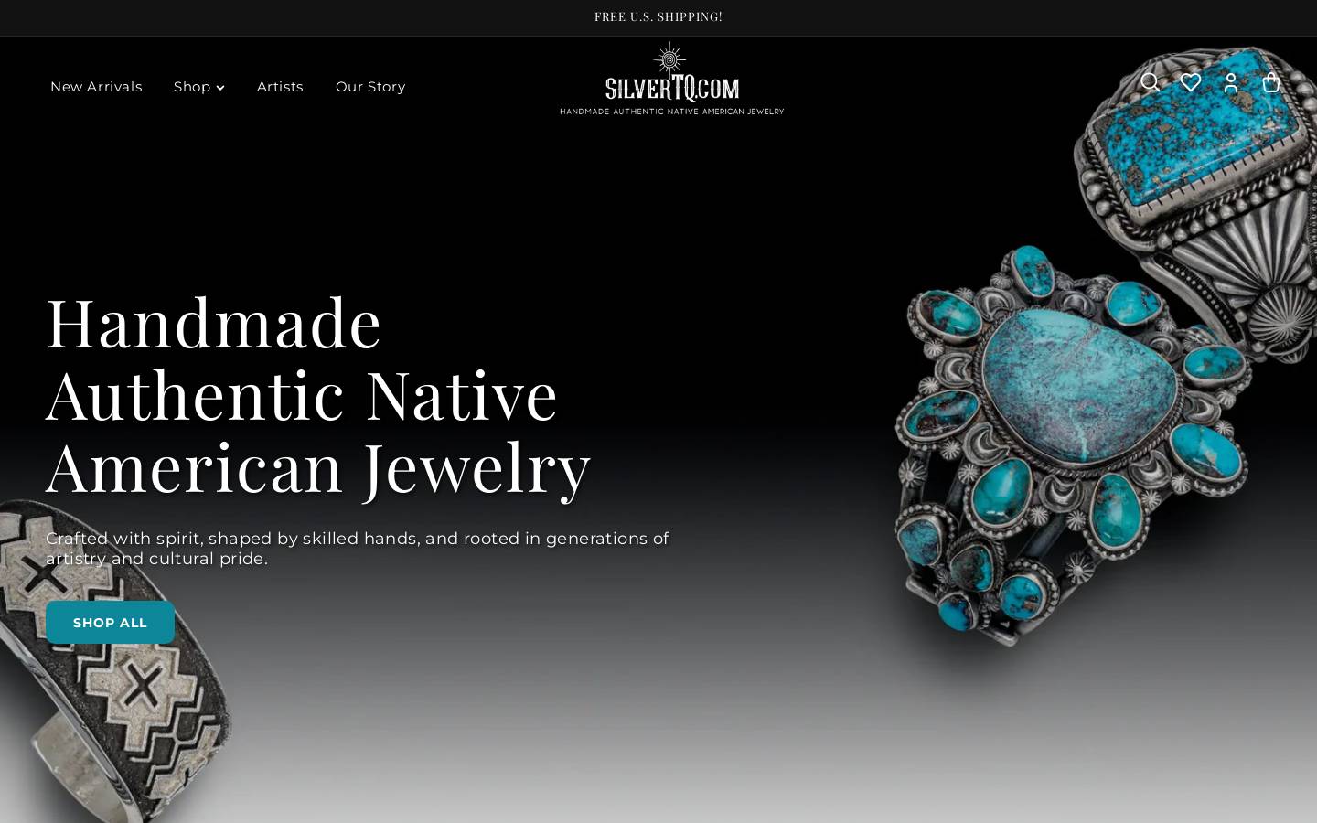 silvertq.com homepage screenshot