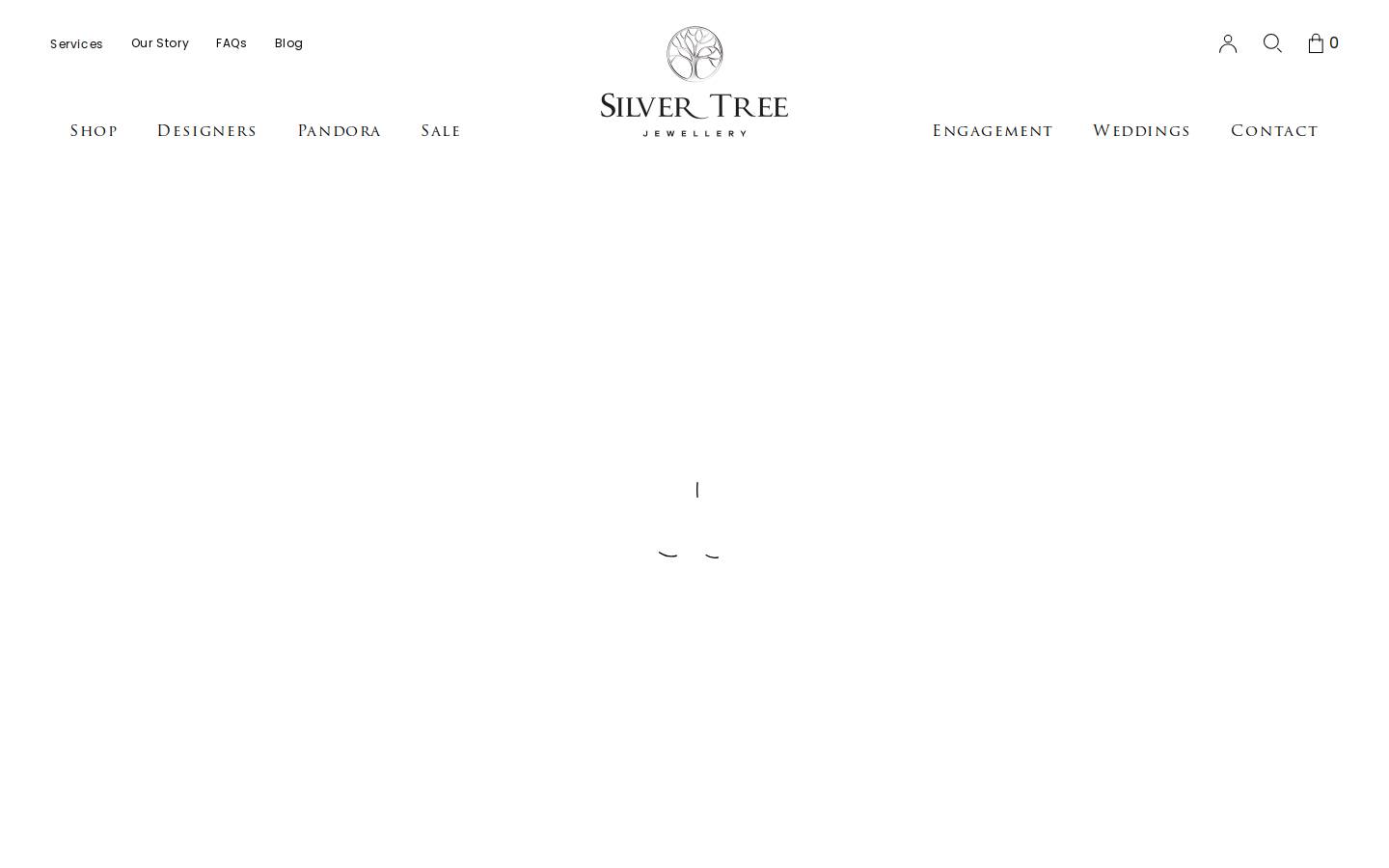 Silver Tree Jewellery homepage screenshot