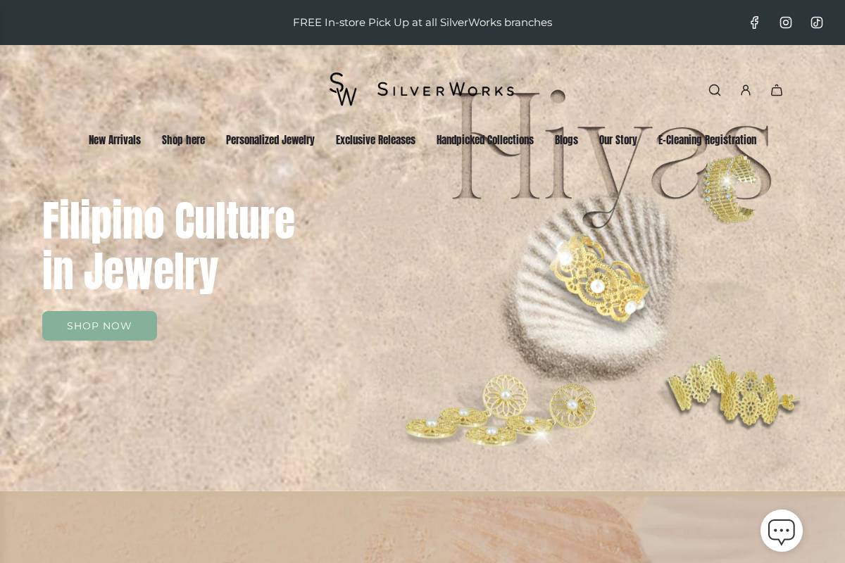 silverworks.com homepage screenshot