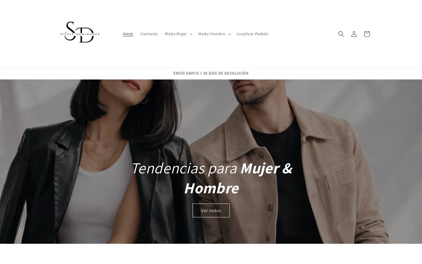 silvia-dominguez.com homepage screenshot