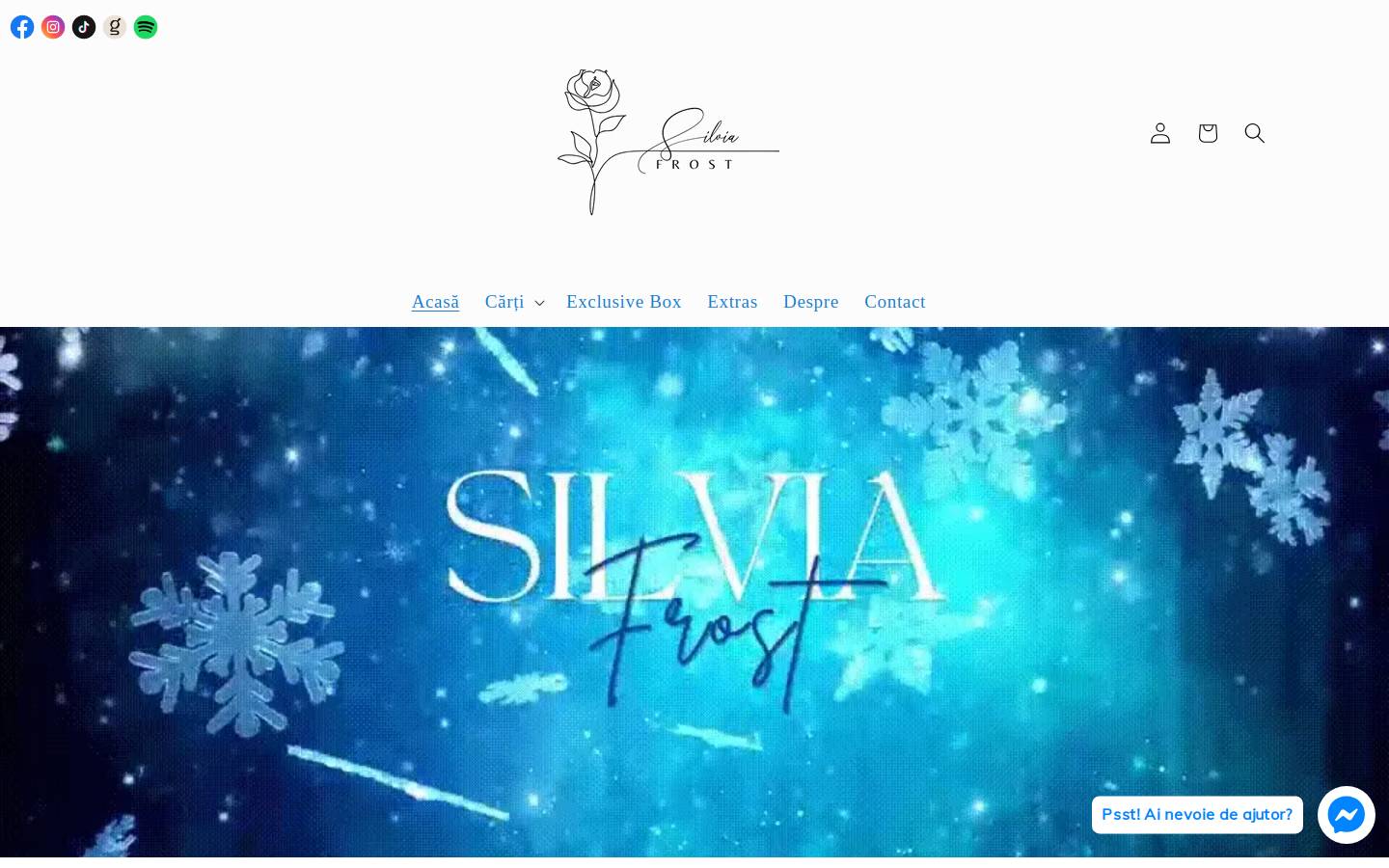 silvia-frost.com homepage screenshot