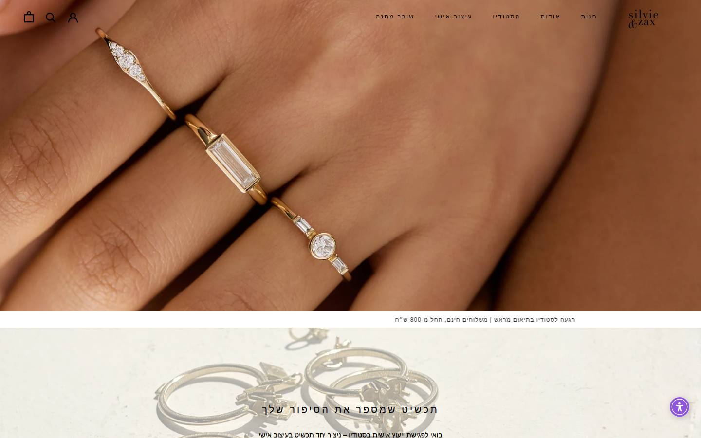 silvienzax.com homepage screenshot