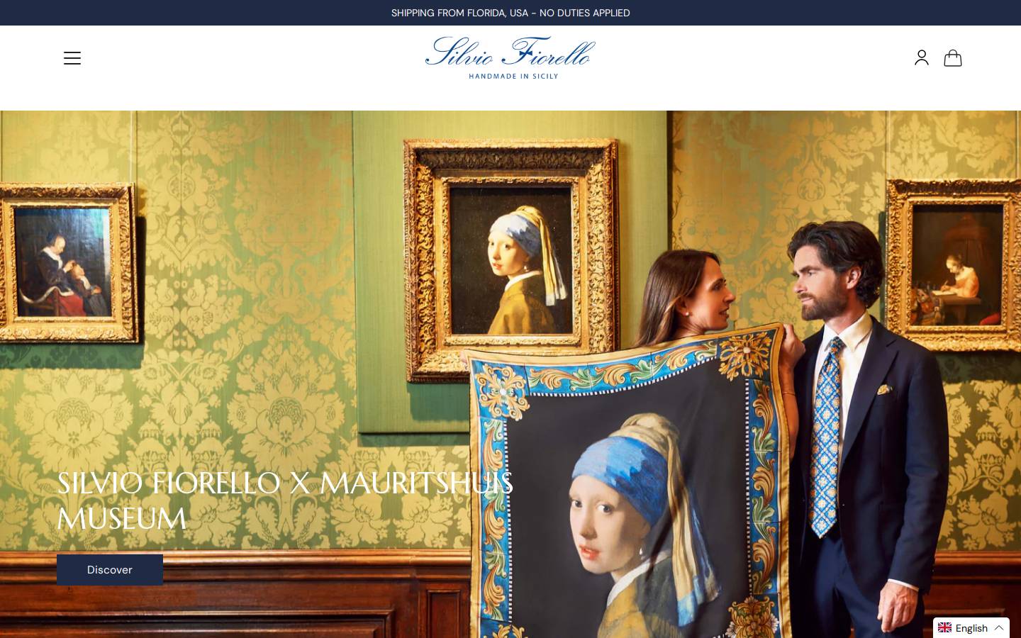 Silviofiorello homepage screenshot