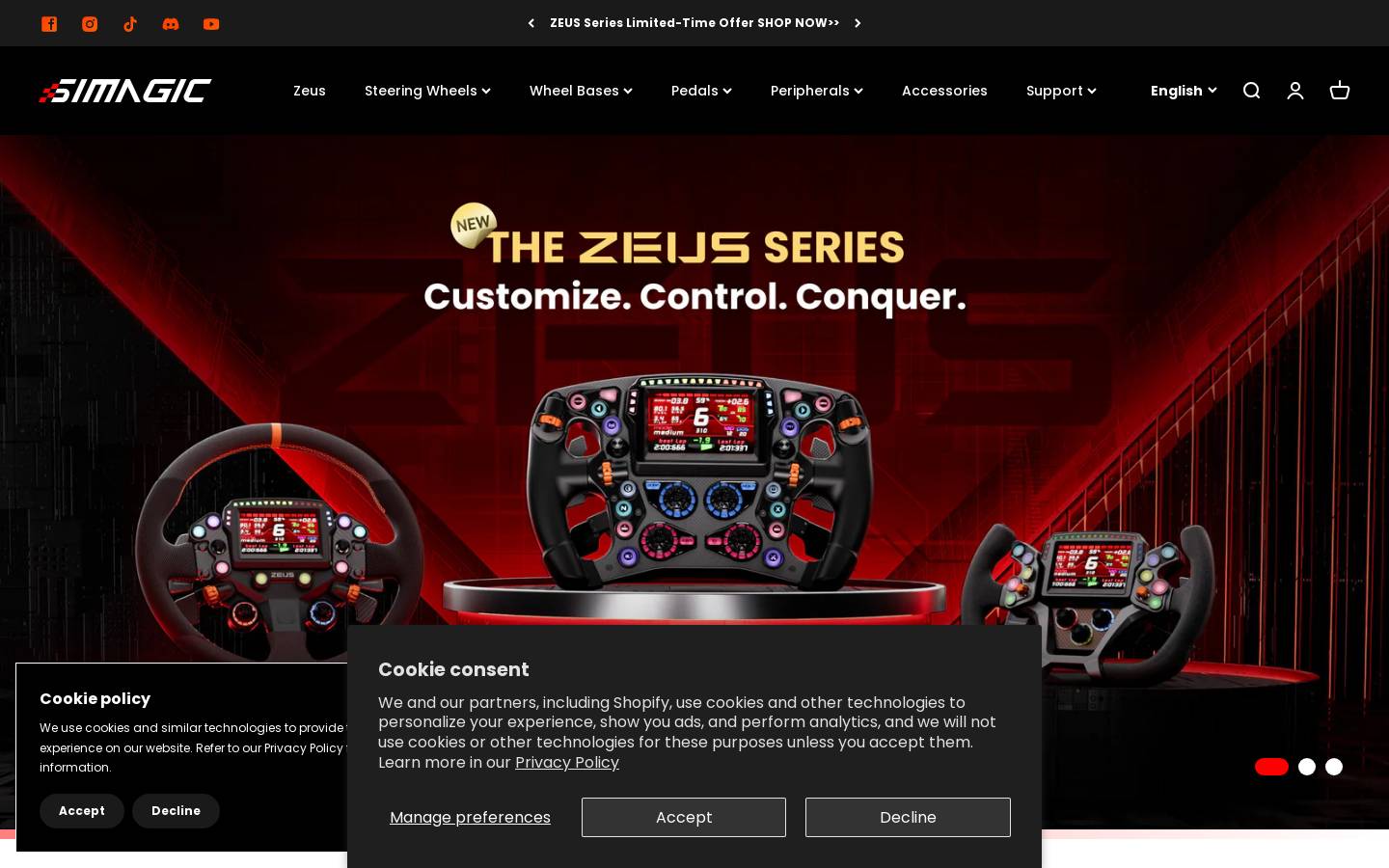S I Magic - Simagic - Simagic.com homepage screenshot