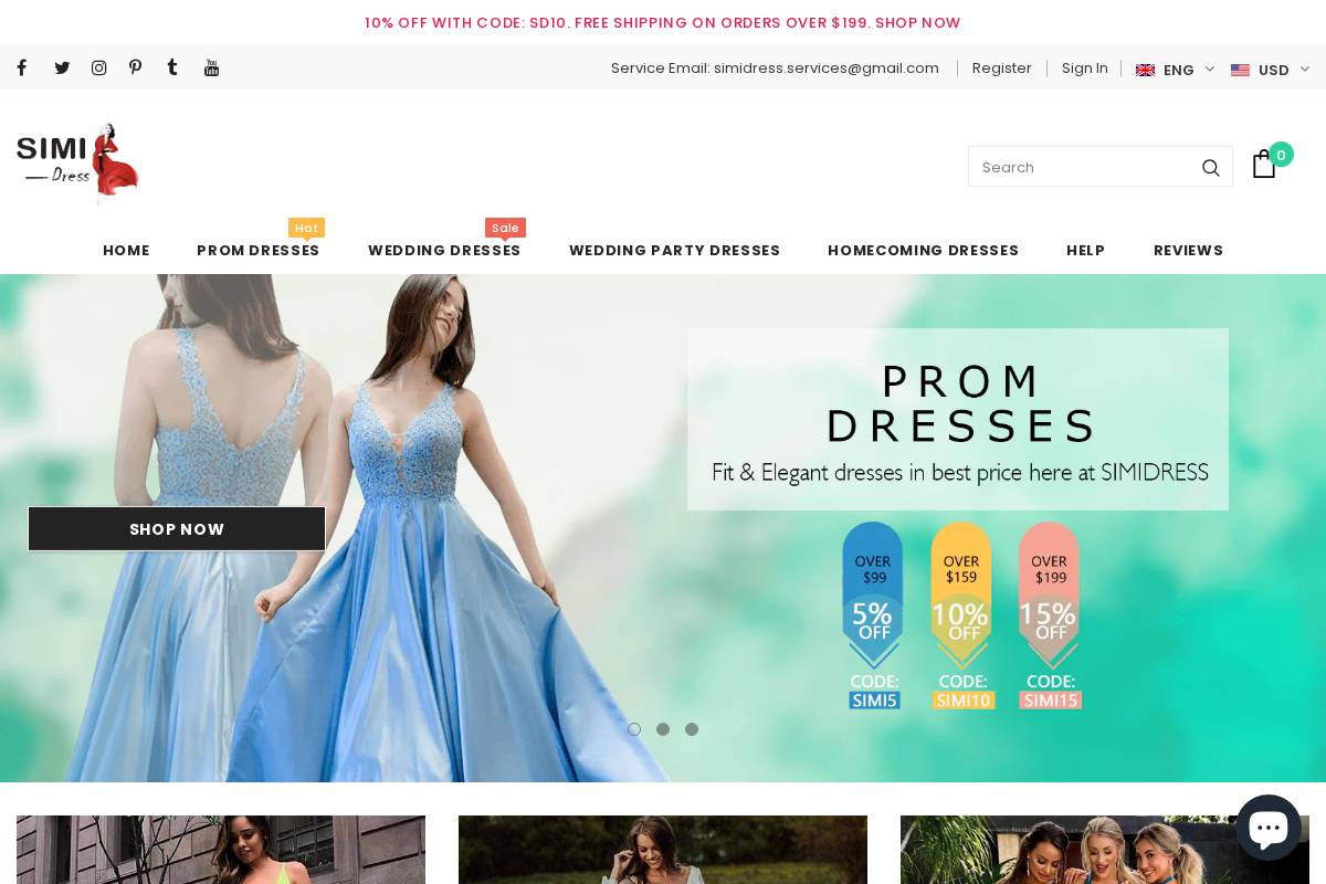 Angelia homepage screenshot