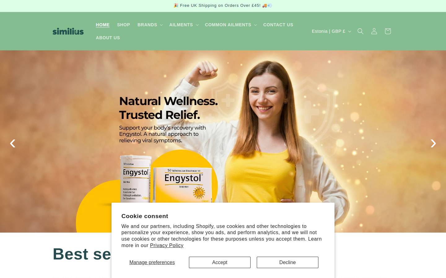 similius.com homepage screenshot