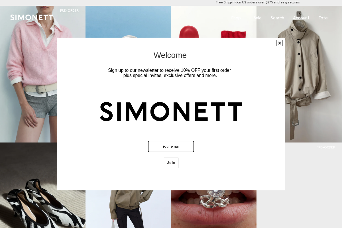 simonett.us homepage screenshot
