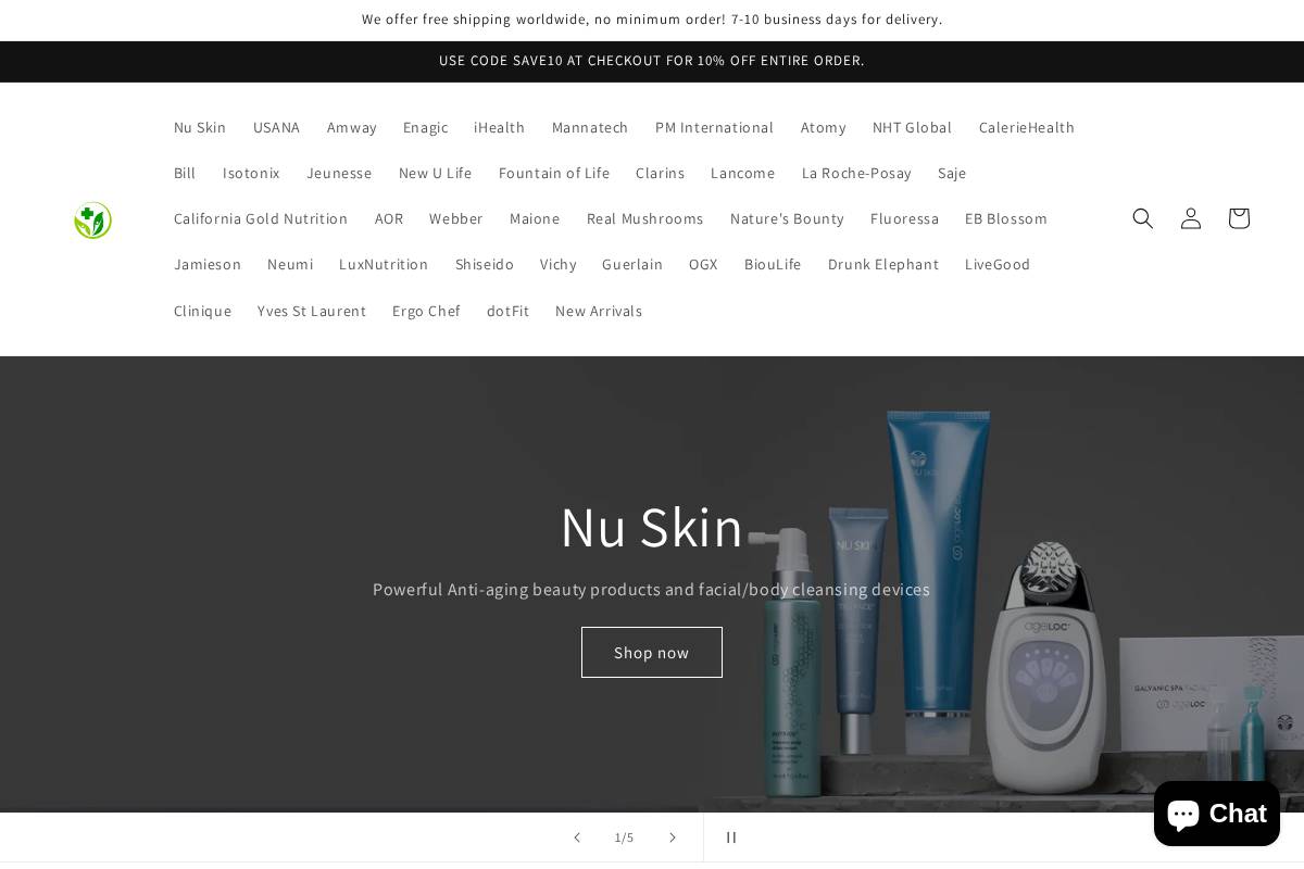 Simple Health homepage screenshot