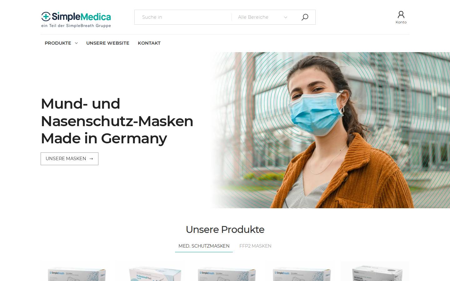 simplemedica.shop homepage screenshot