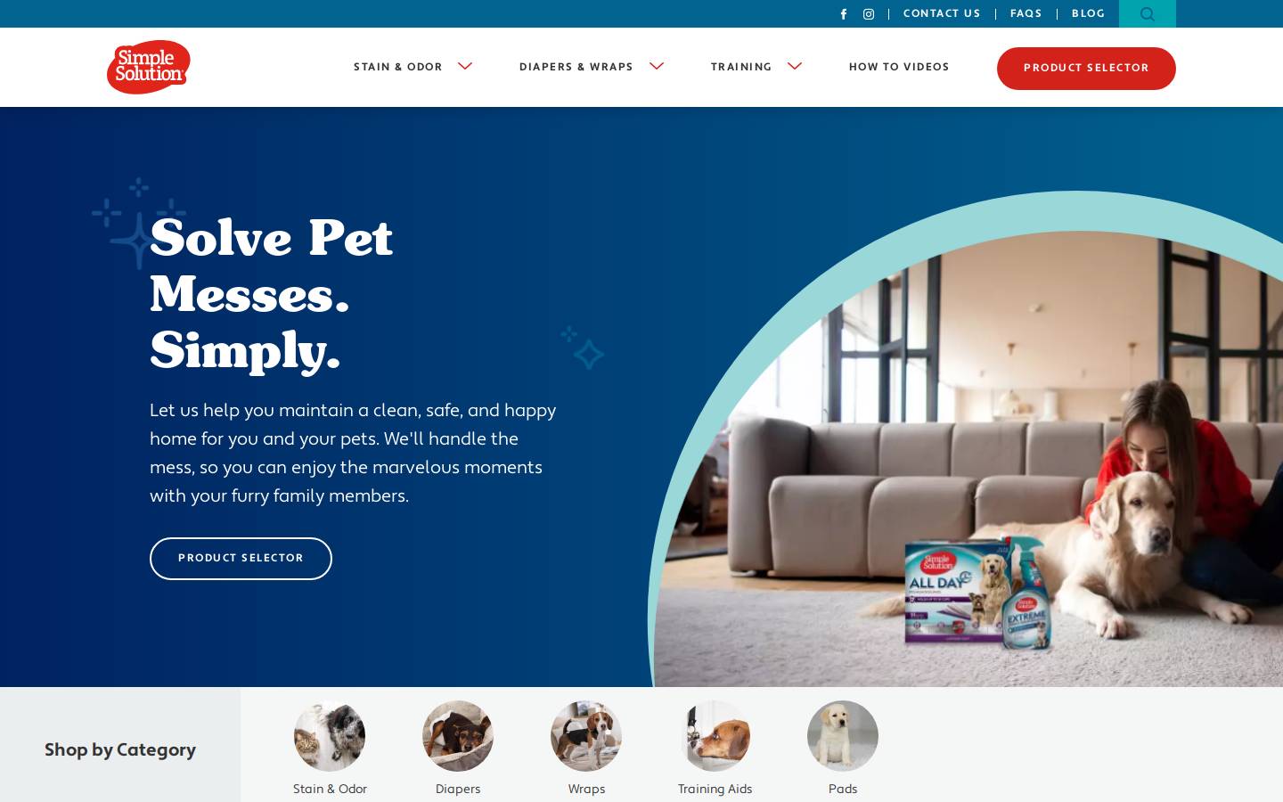 simplesolution.com homepage screenshot