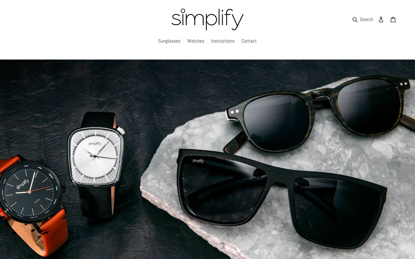 simplifywear.com homepage screenshot