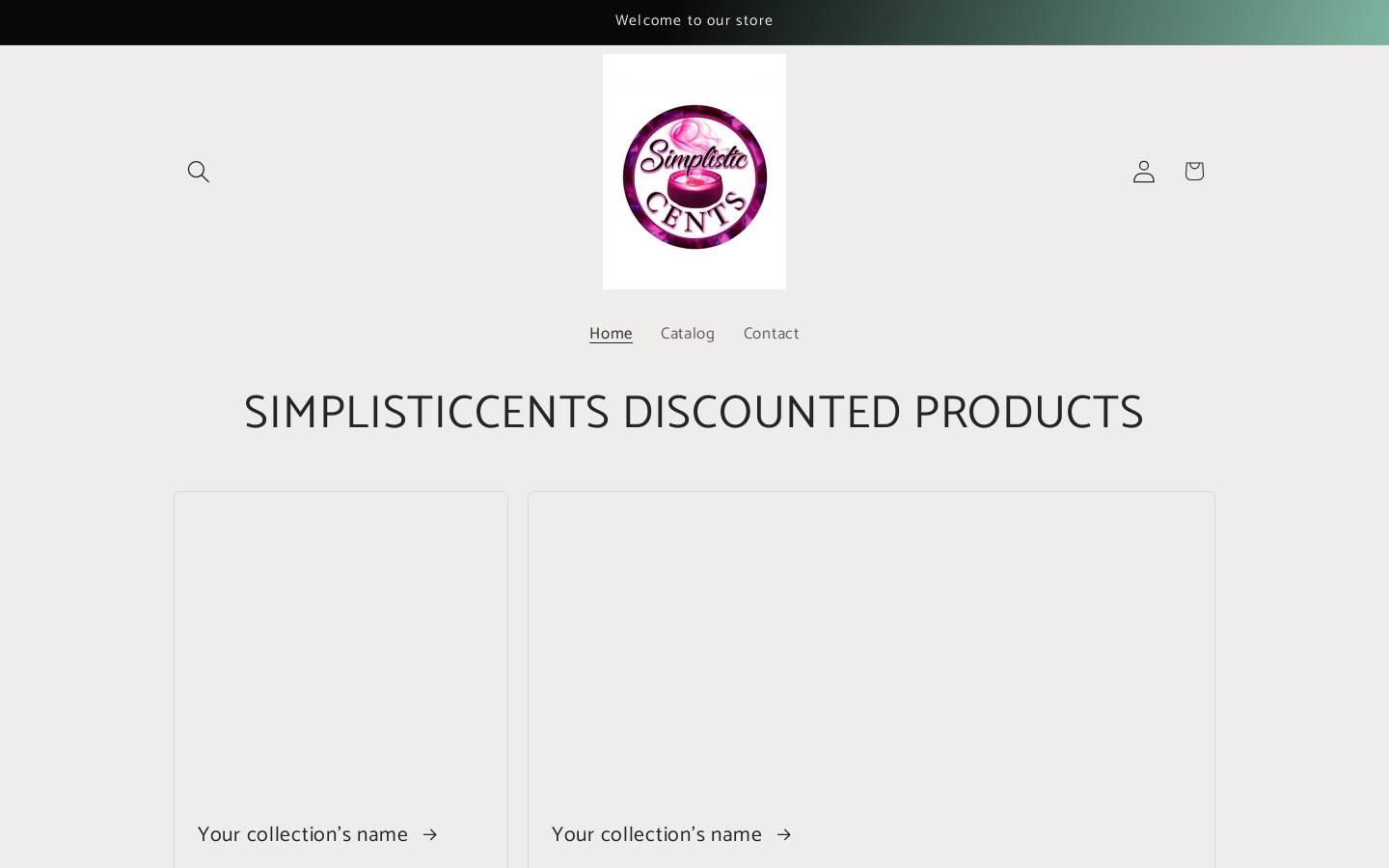 simplisticcents.com homepage screenshot