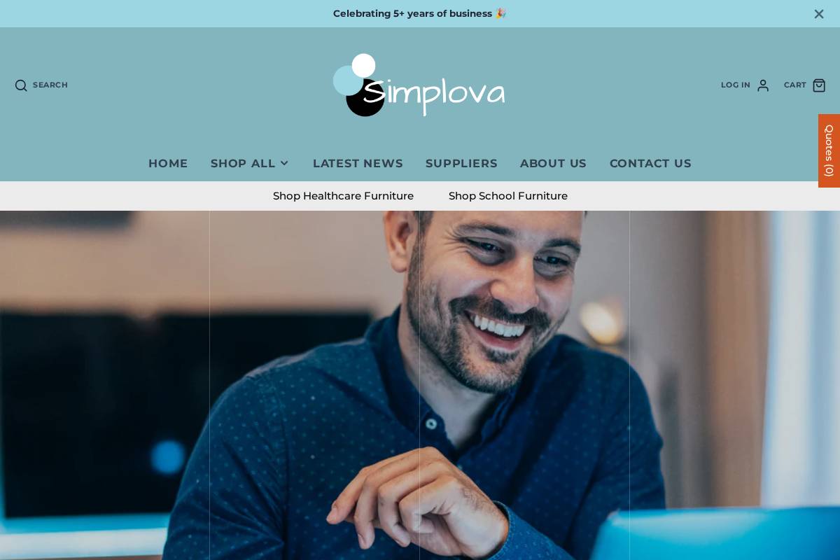 simplova.ca homepage screenshot