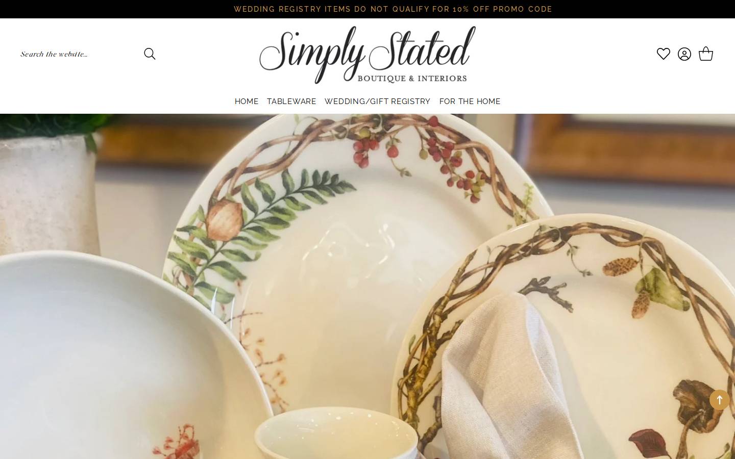 simply-stated-boutique.com homepage screenshot