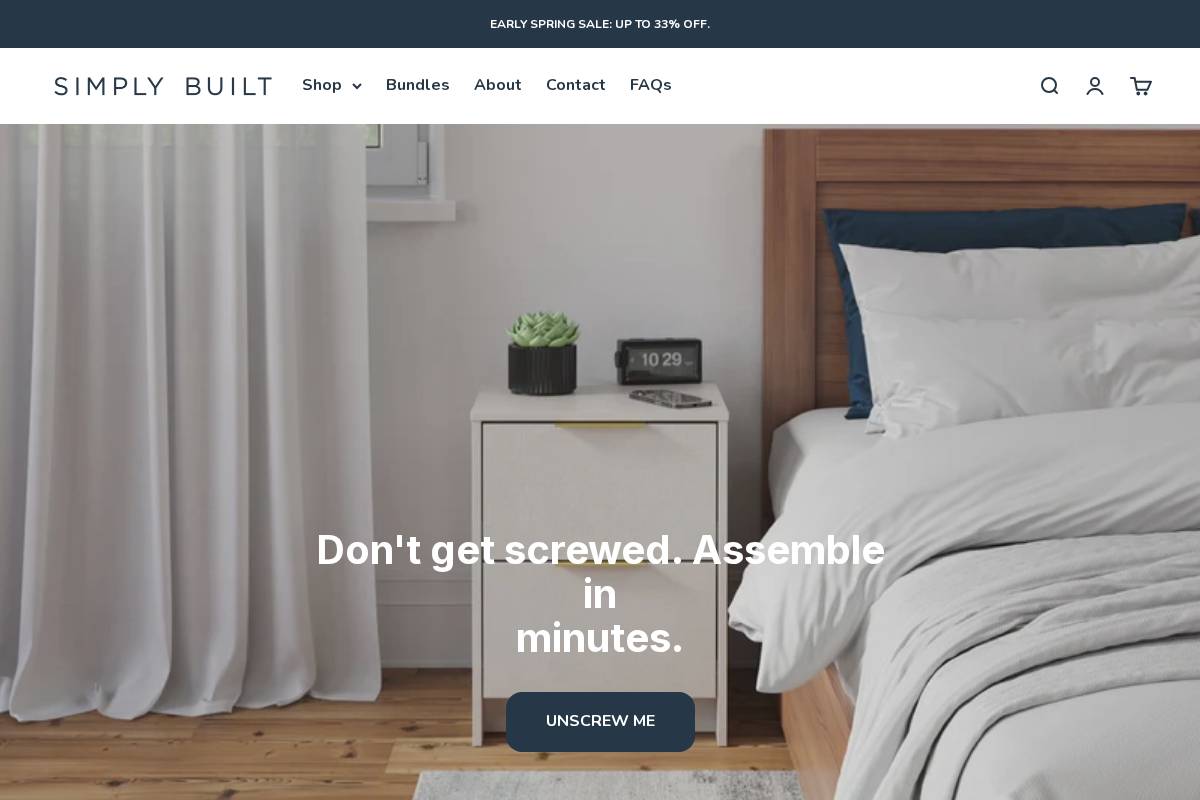 simplybuilt.co homepage screenshot