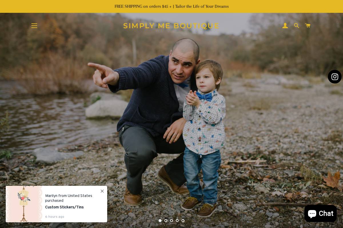 simplymegentlemen.com homepage screenshot