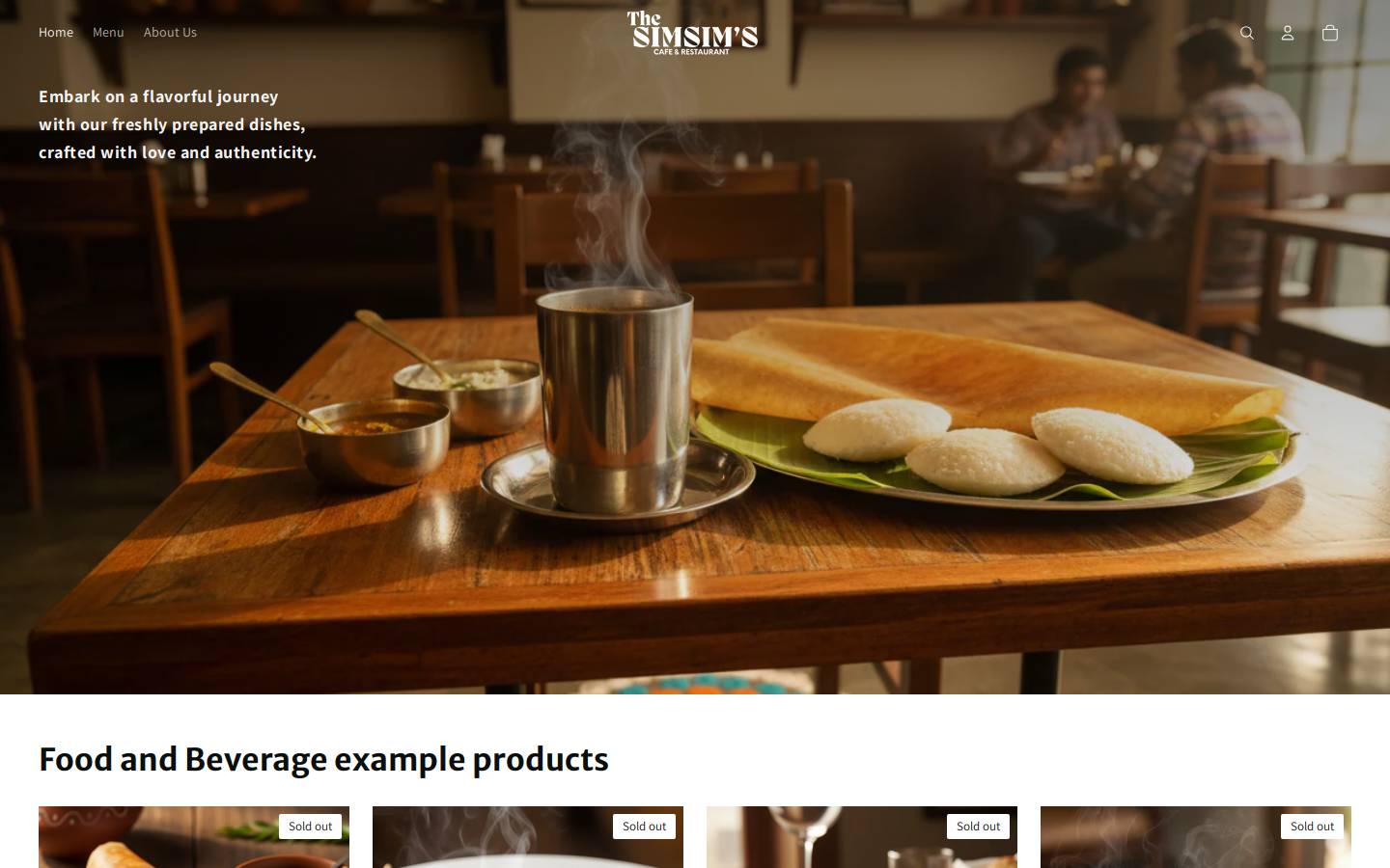 simsims.in homepage screenshot