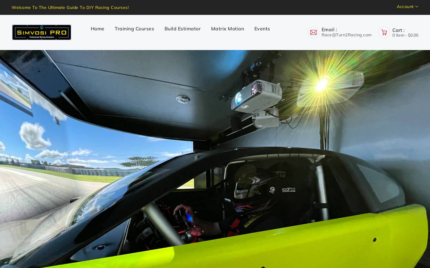 simvosi.com homepage screenshot