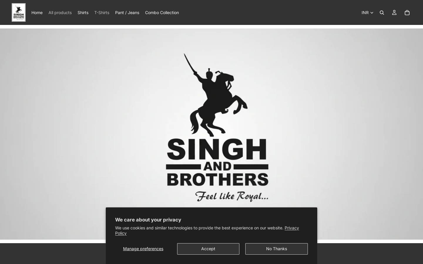 singhandbrothers.com homepage screenshot