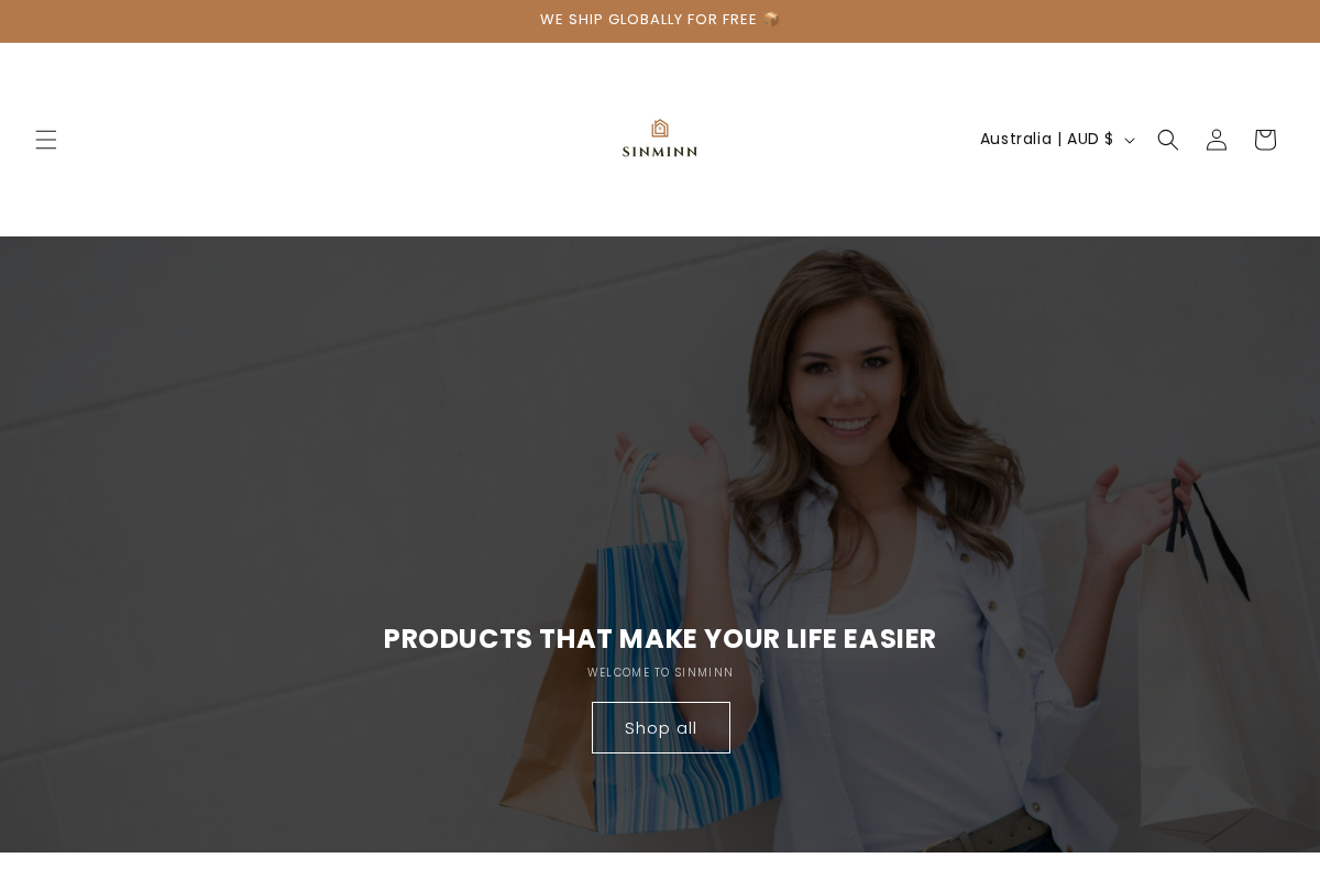 sinminn homepage screenshot