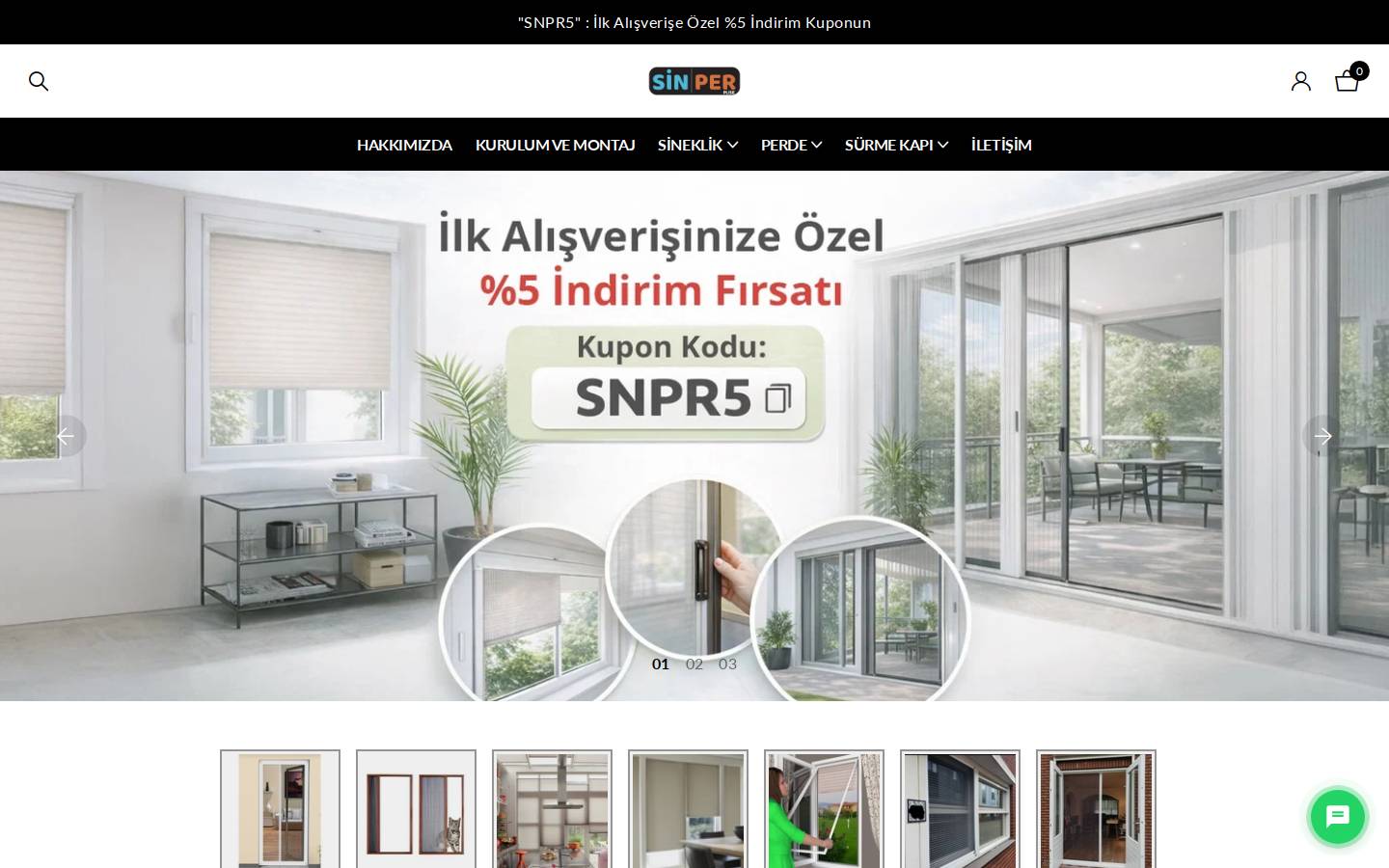 sinperplise.com homepage screenshot
