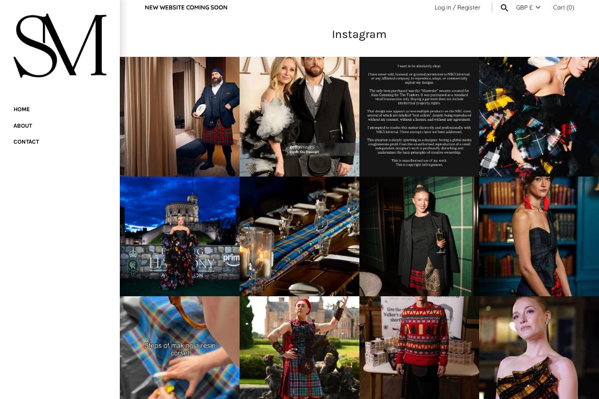 siobhanmackenzie.com homepage screenshot