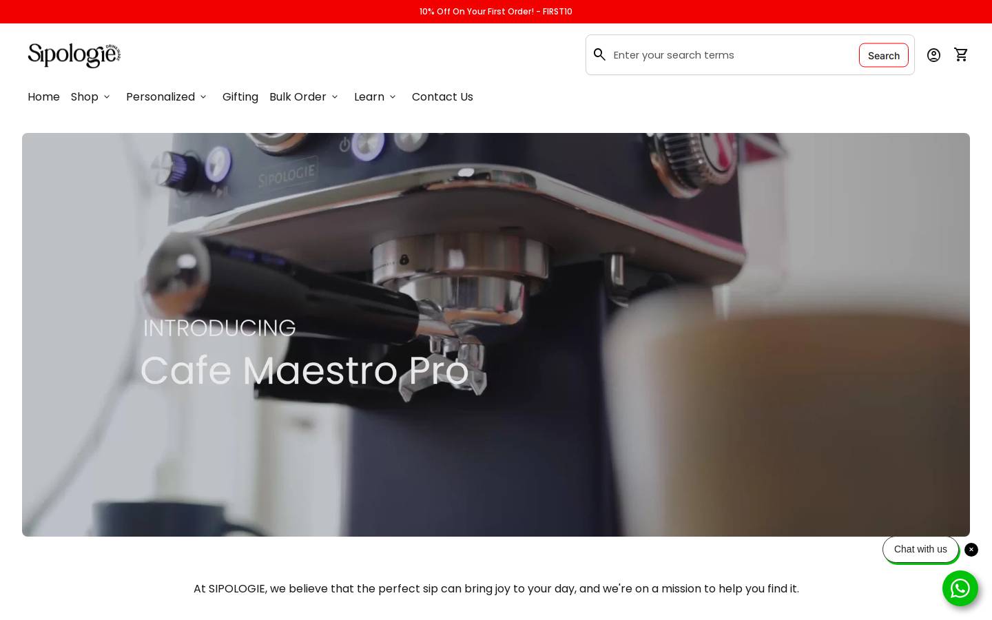 sipologie.in homepage screenshot