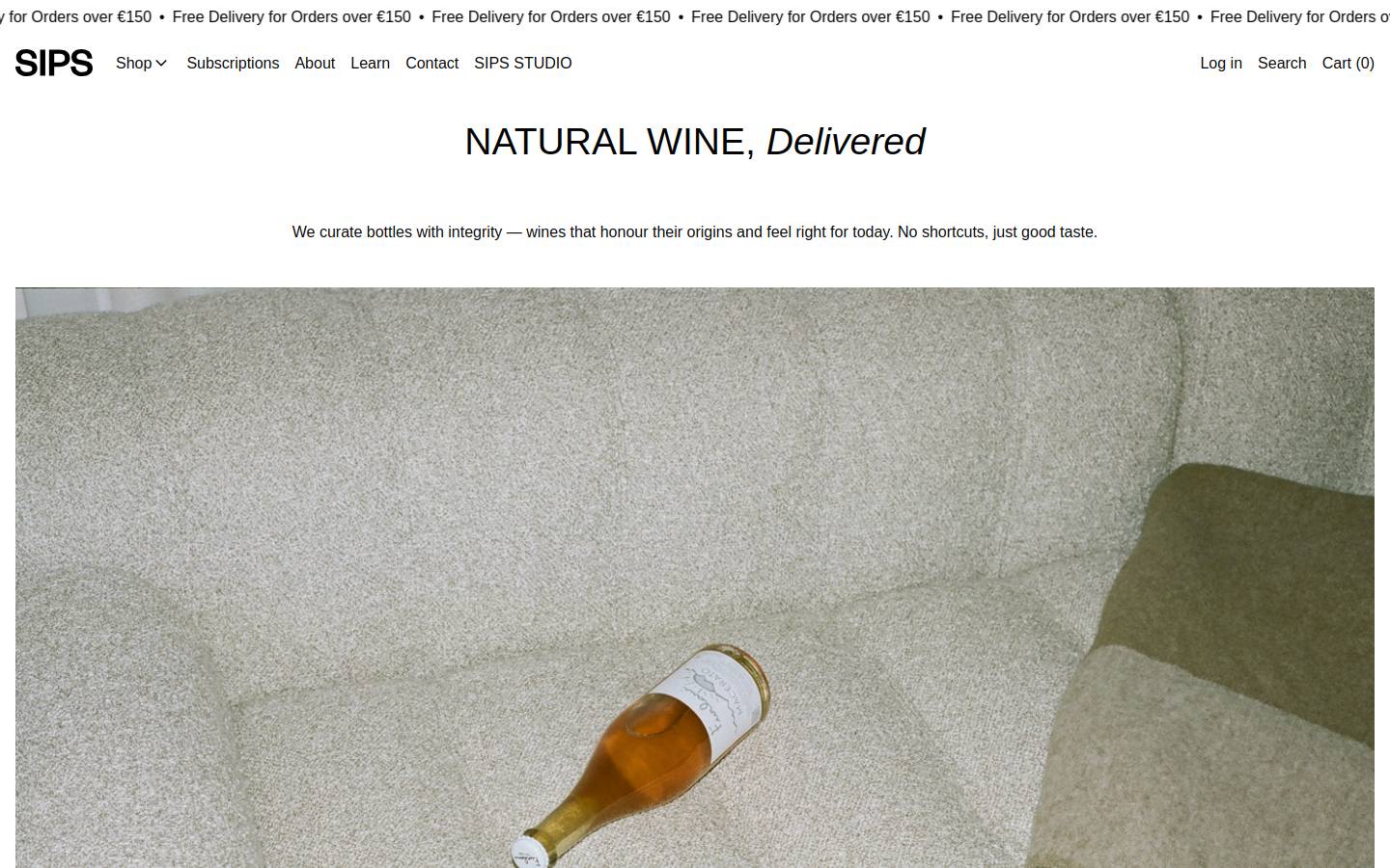 SIPS Berlin homepage screenshot