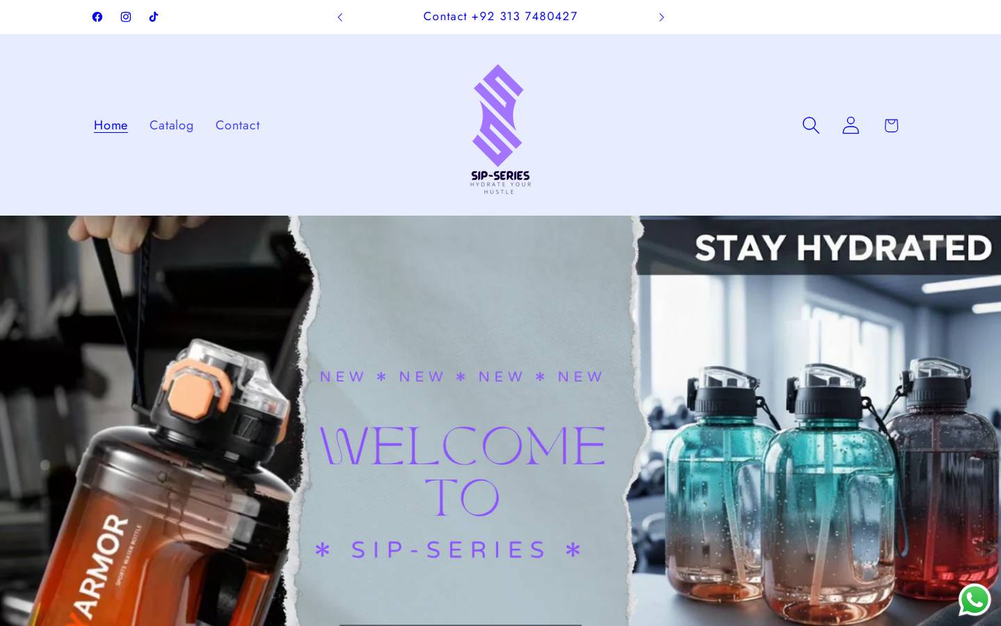 sipseries.com homepage screenshot