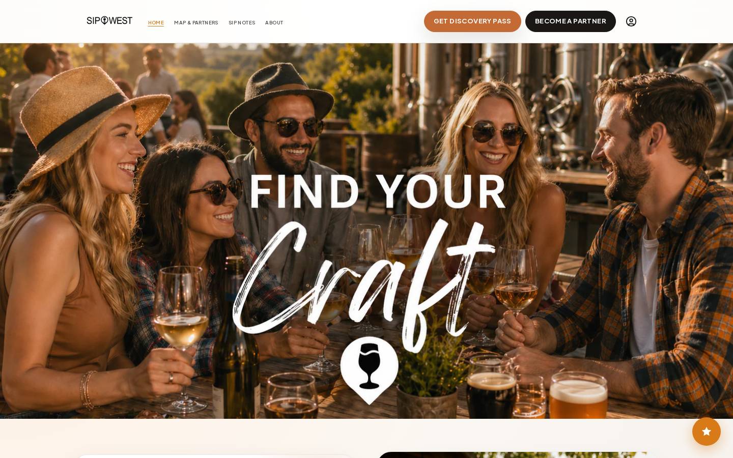 sipwest.com homepage screenshot