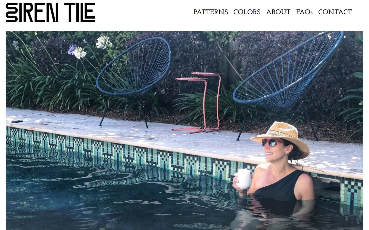 sirentile.com homepage screenshot