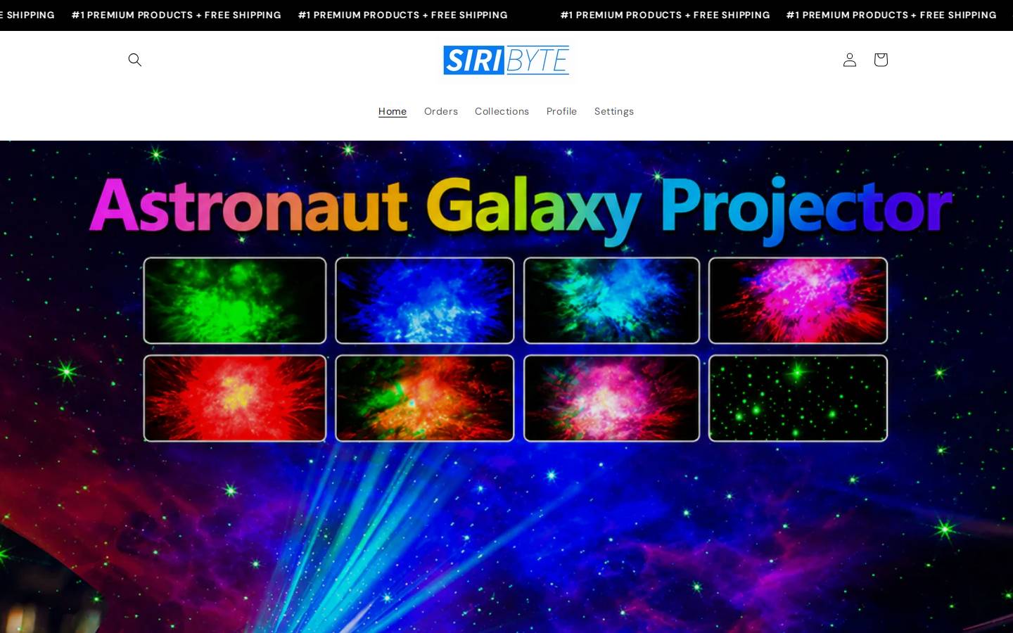siribyte.com homepage screenshot