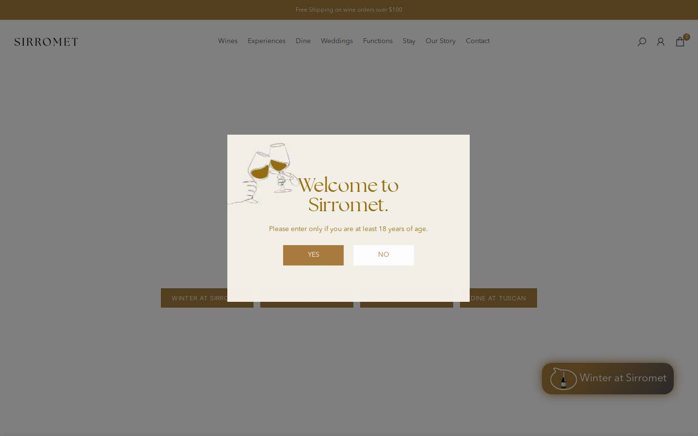 sirromet.com homepage screenshot