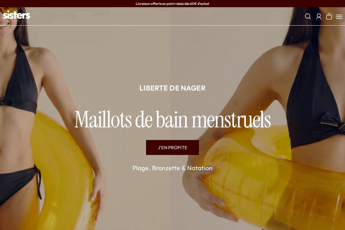 Sisters Republic  homepage screenshot
