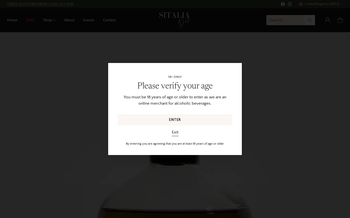 sitaliadeli.com homepage screenshot